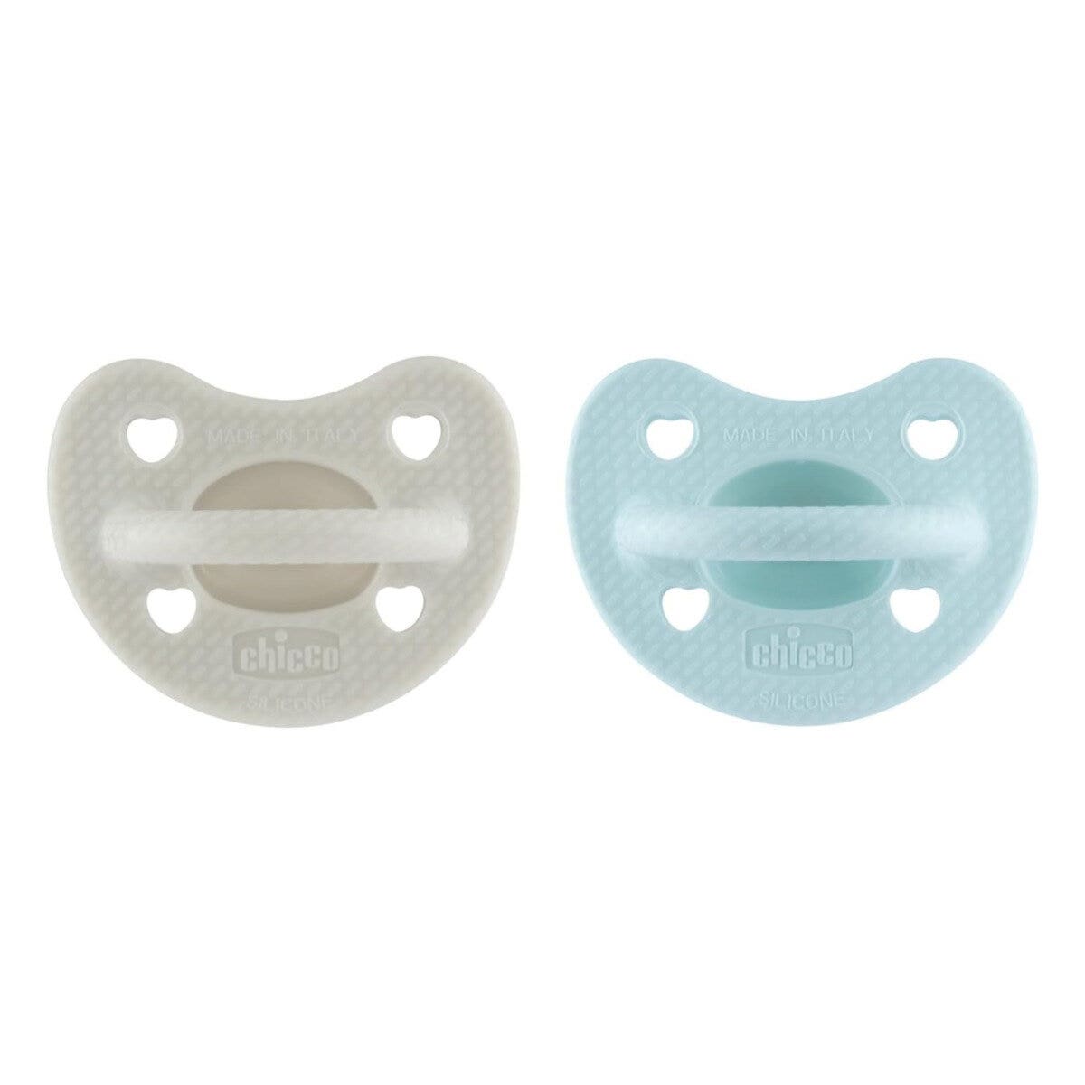 Chicco Succhietto Physioforma Soft Luxe 6-16m Bambino 2 Pezzi-1