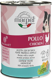 Marpet Aequilibriavet Dog Pollo Cibo Umido Per Cani Adulti Scatoletta 400g-1