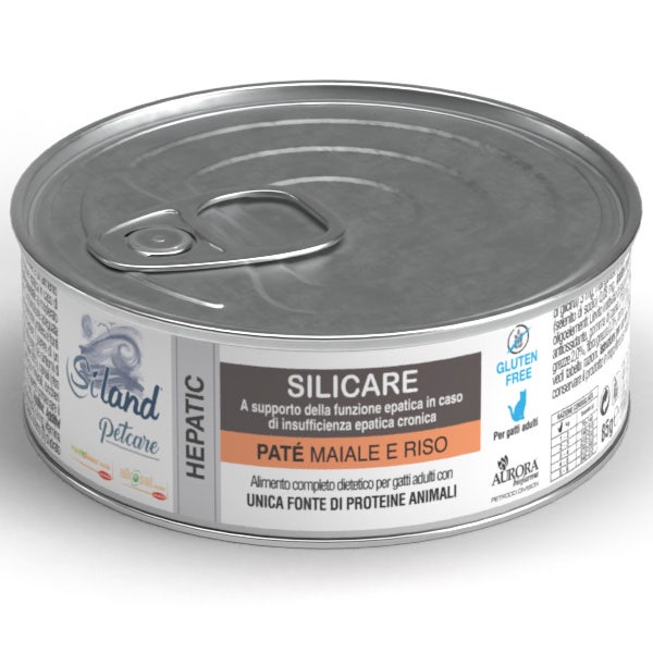Siland Petcare Hepatic Cat Adult Paté Maiale e Riso 85g-1