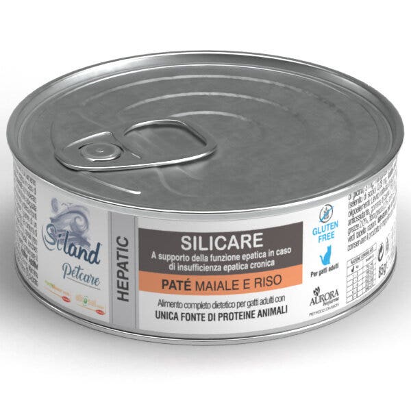 Siland Petcare Hepatic Cat Adult Paté Maiale e Riso 85g-1