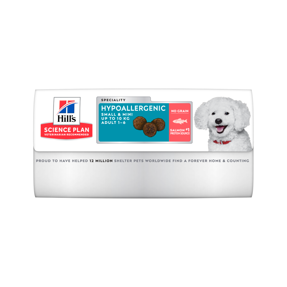 Hill's Science Plan Hypoallergenic Al Salmone Cibo Secco Cani Adulti Taglia Small Sacco 1,5kg-4