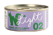 Natural Code Light 02 Tonno, Orata e Mela Gatti Adulti Lattina 4x70g-1