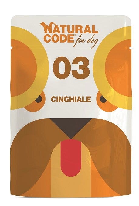Natural Code 02 Manzo Cani Adulti Busta 300g-1