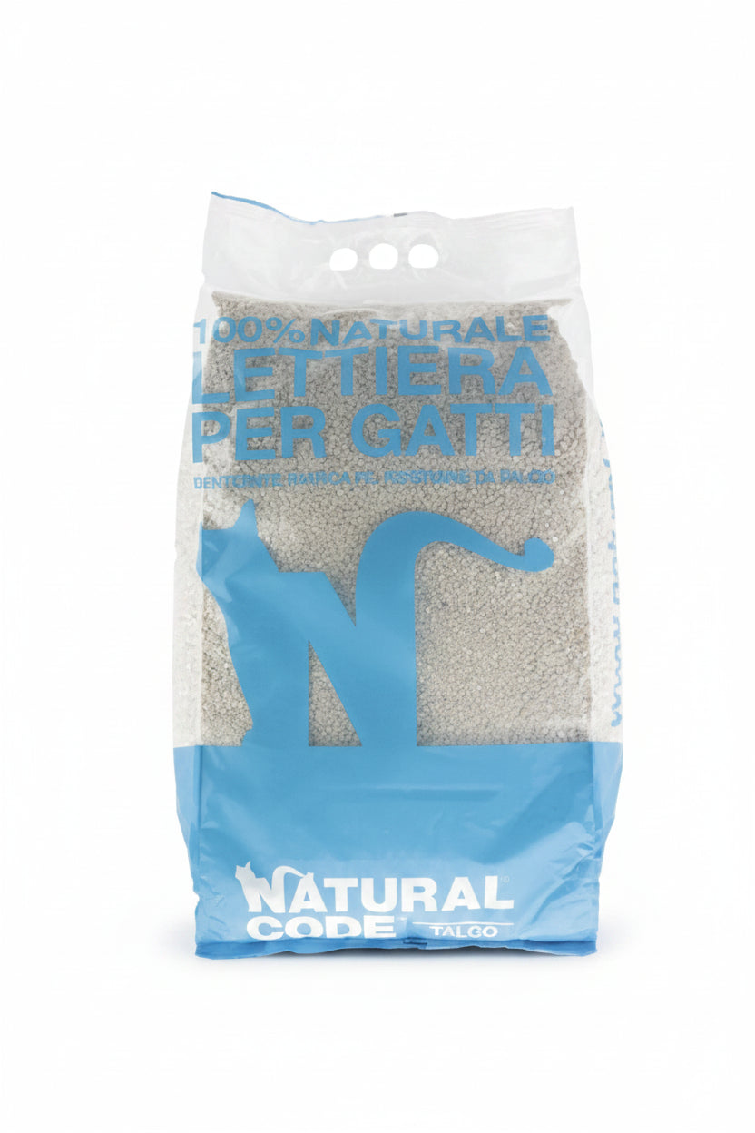 Natural Code Lettiera Bentonite Agglomerante Talco 10 l Lettiera Sacchetto 10 l