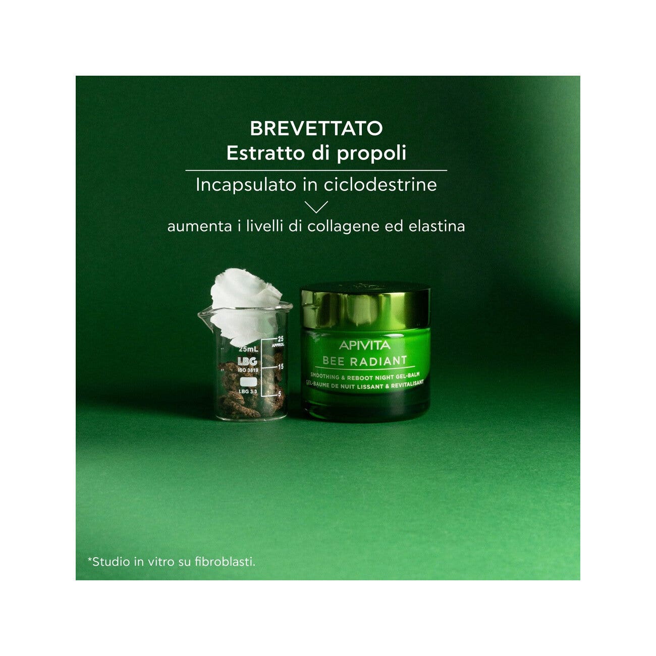 Apivita Bee Radiant Gel-Balsamo Notte Levigante & Riattivante 50ml-6