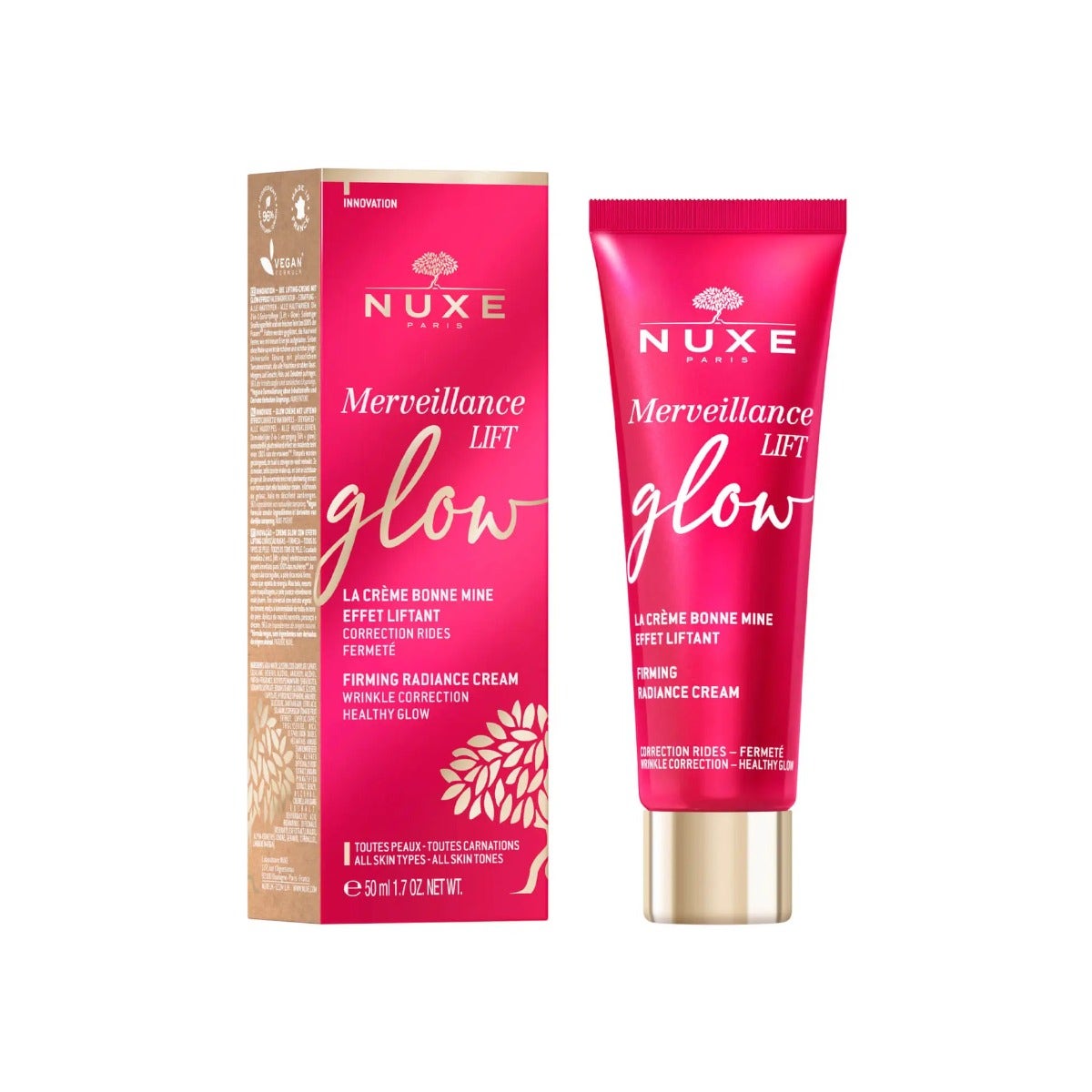 Nuxe Merveillance Lift Glow Crema Viso Effetto Lifting Illuminante 50ml-6