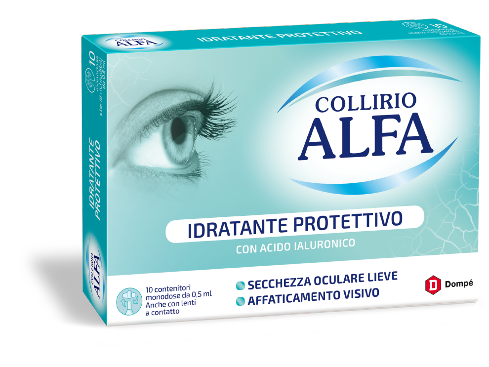 Collirio Alfa Idratante Protettivo 10 Fiale Monodose-2