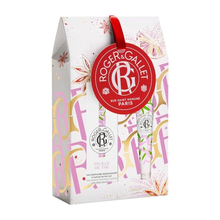 Roger & Gallet Cofanetto Feuille de Thé Acqua Profumata di Benessere 30ml-0