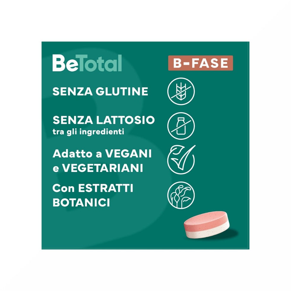 Be-Total B-Fase 20 Compresse - Integratore Vitamine B – Farmae - Para ...