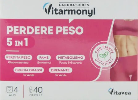 Vitarmonyl 5 In 1 Perdere Peso 40 Capsule-2