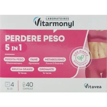 Vitarmonyl 5 In 1 Perdere Peso 40 Capsule-3