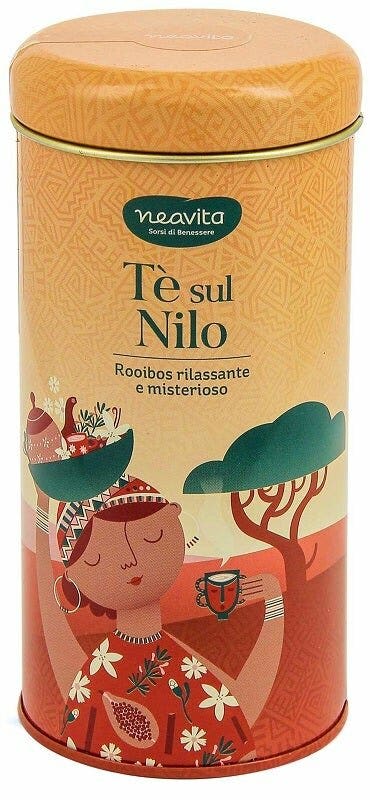 Neavita Rooibos Tè Sul Nilo In Barattolo Viaggi Di Benessere Africa 100g-2