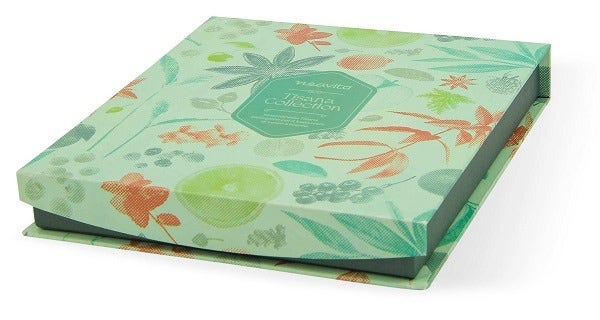 Neavita Cofanetto Bio Verde Quadrato A 9 Scomparti Con 27 Tisane Assortite-1