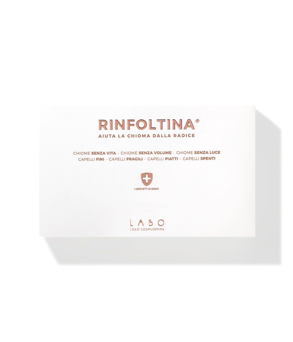 Labo Rinfoltina Plus Trattamento Intensivo Capelli Medi 20 Fiale-1