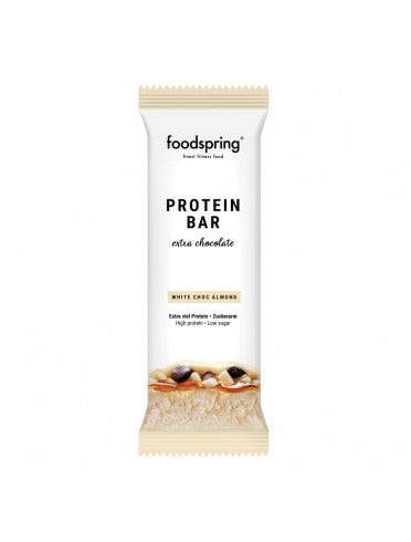 Foodspring Barretta Proteica Extra Cioccolato Bianco E Mandorle 45g-1