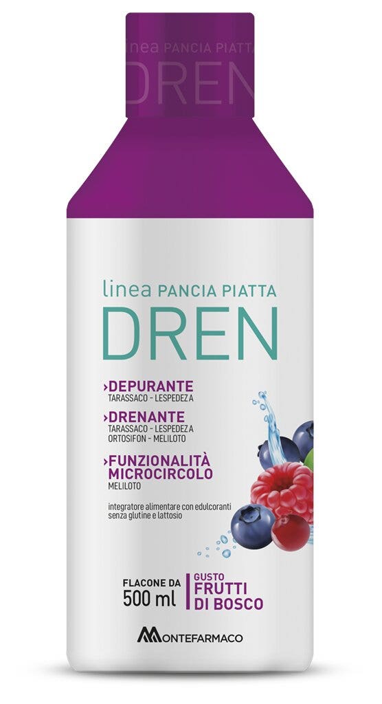 Pancia Piatta DREN Gusto Frutti di Bosco 500ml-1