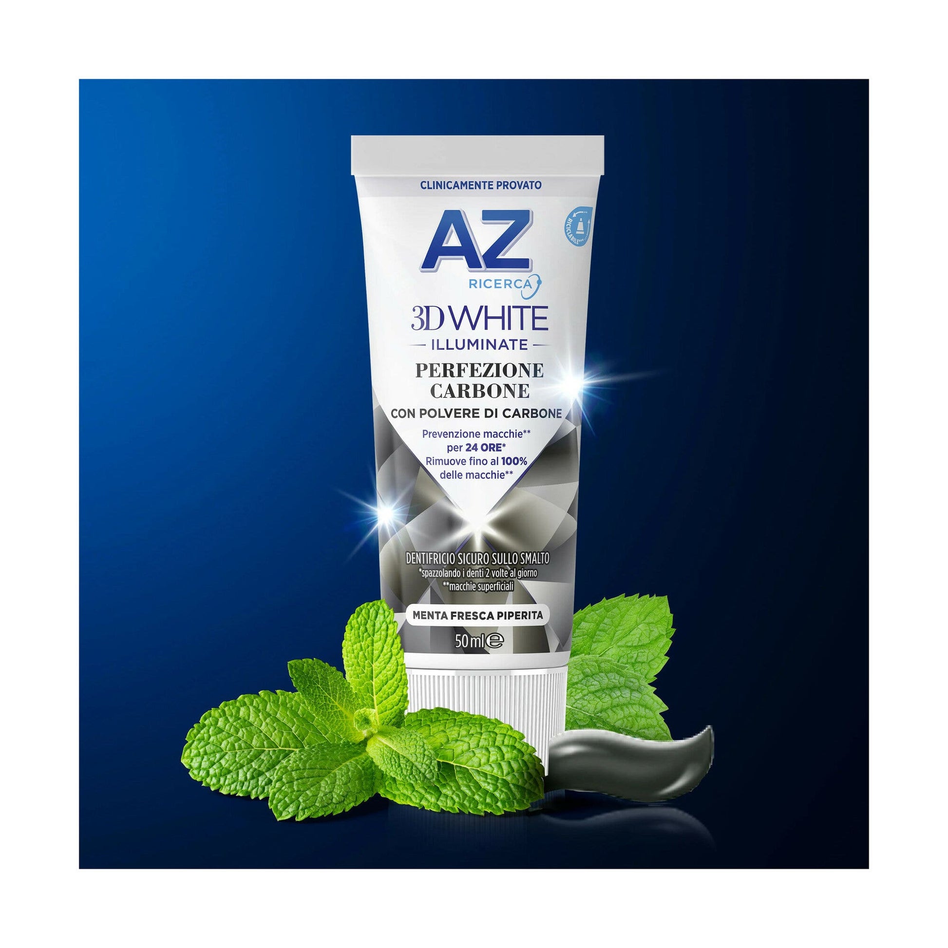 AZ Dentifricio 3DWhite Illuminate Perfezione Carbone 50ml-2