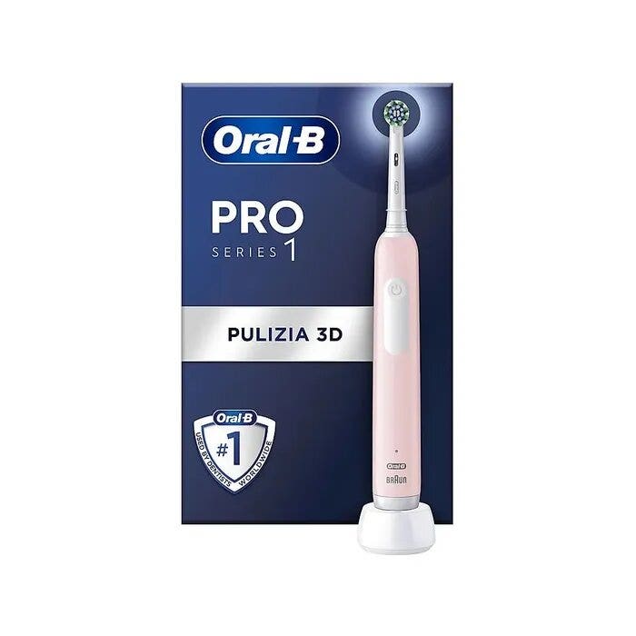 Oral-B Pro Series 1 Spazzolino Elettrico Rosa + 1 Testina Di Ricambio-2
