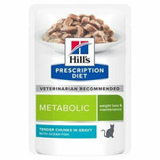 Hill’s Prescription Diet Metabolic Con Pesce Oceanico Cibo Umido Per Gatti 85g-1