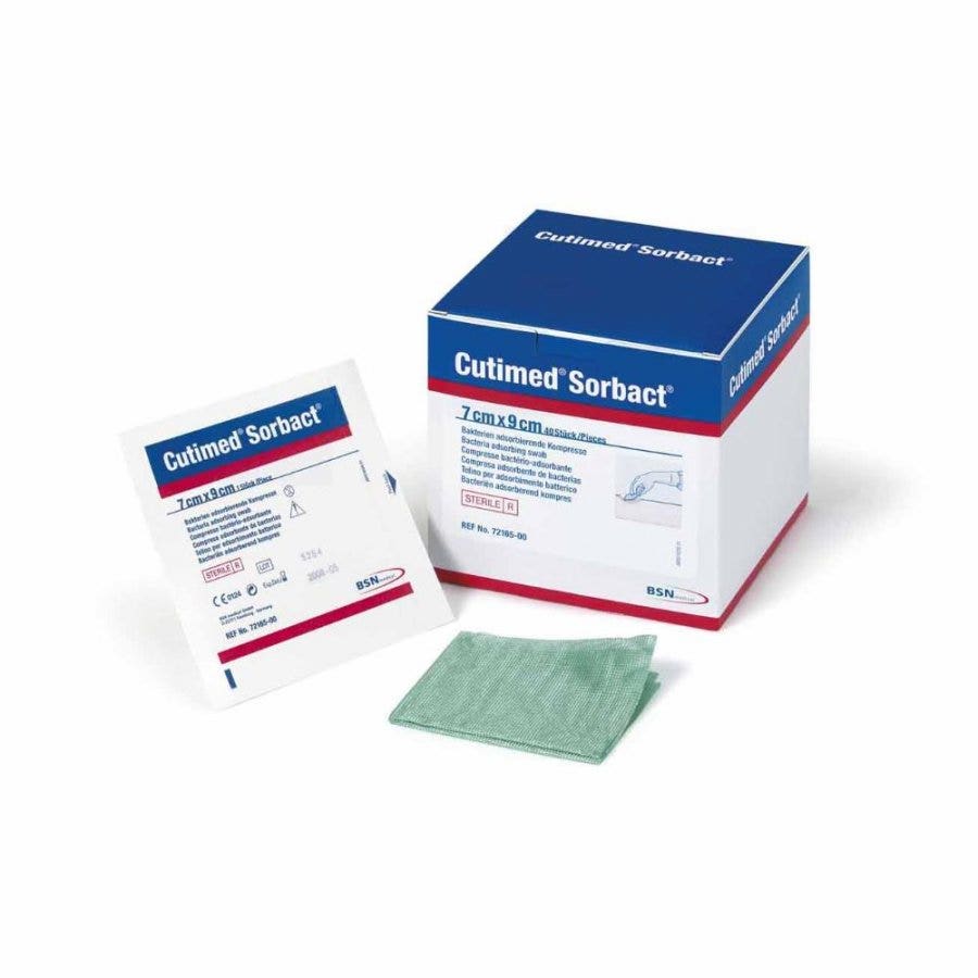 Cutimed Sorbact Medicazione 7x9cm 5 Pezzi-1