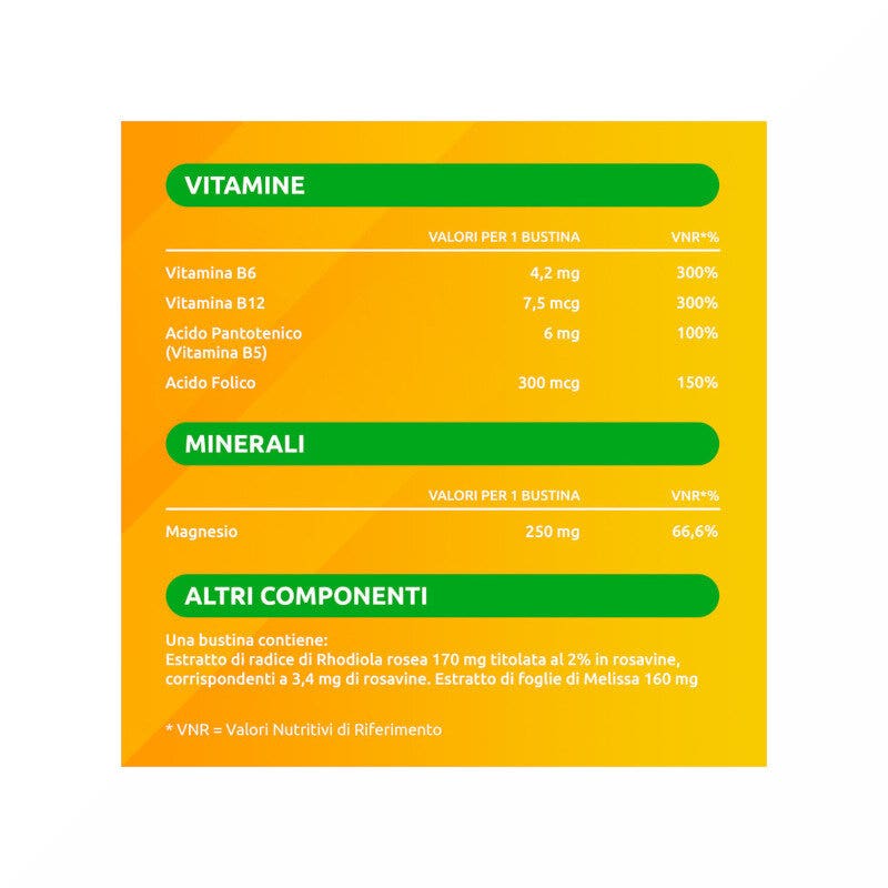 Supradyn Ricarica No Stress Integratore Vitamine e Magnesio contro la Stanchezza da Stress 20 Buste-8