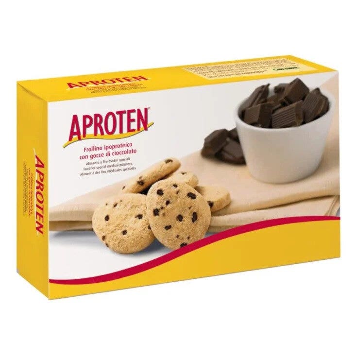 Aproten Biscotti Frollini Con Gocce Di Cioccolato 200g-2
