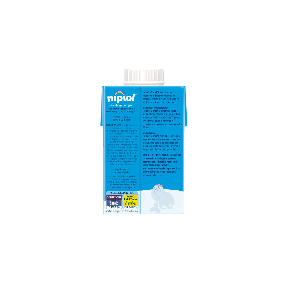 Nipiol Latte Di Crescita 1-3 Anni 500ml-1