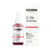 LaCabine 0.3% Pro-Retinol Tecnologia 2 in 1 Siero+Crema Viso Rigenerazione Cellulare 30ml-1