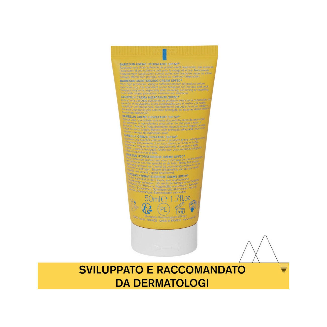 Uriage Bariesun Crema Idratante Viso 50ml SPF50+-4