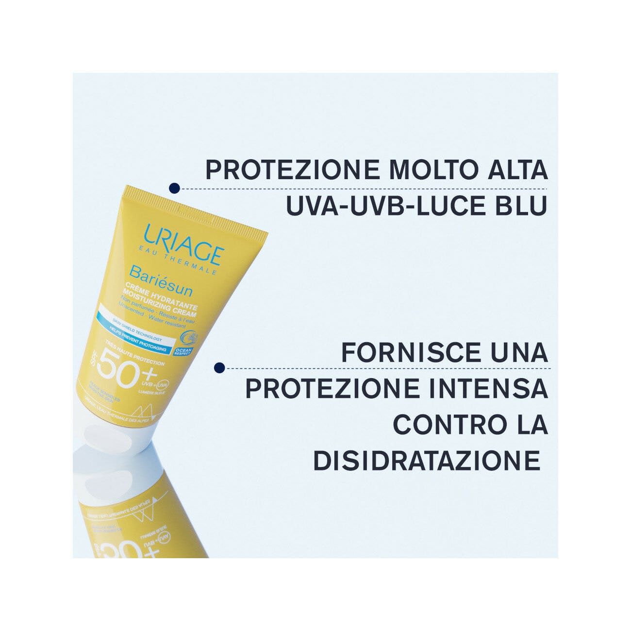 Uriage Bariesun Crema Idratante Viso 50ml SPF50+-6