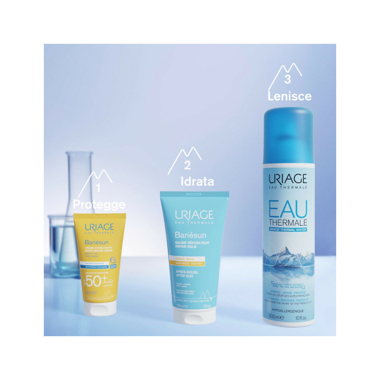 Uriage Bariesun Crema Idratante Viso 50ml SPF50+-9