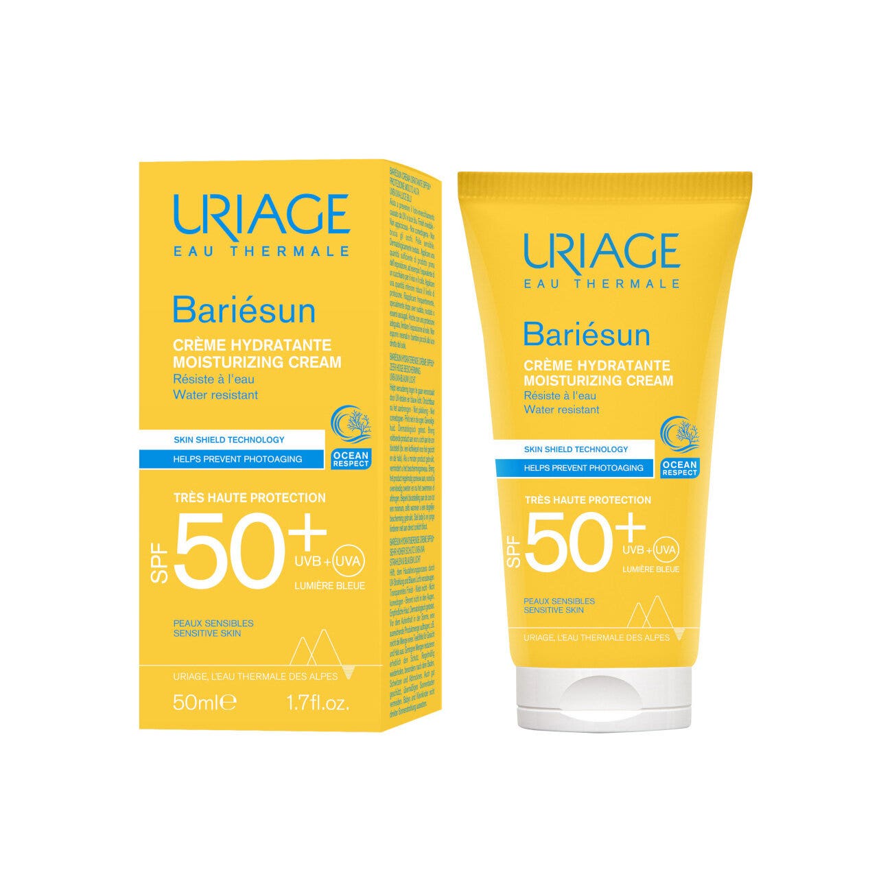 Uriage Bariesun Crema Idratante Viso 50ml SPF50+-10