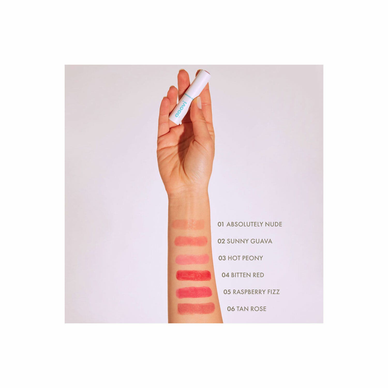 Goovi Balsamo Labbra Colorato 02 Sunny Guava-6