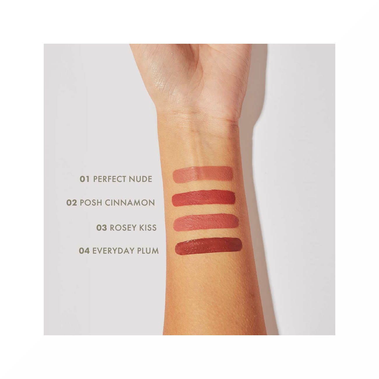 Goovi Rossetto Liquido Matte 01 Perfect Nude-3