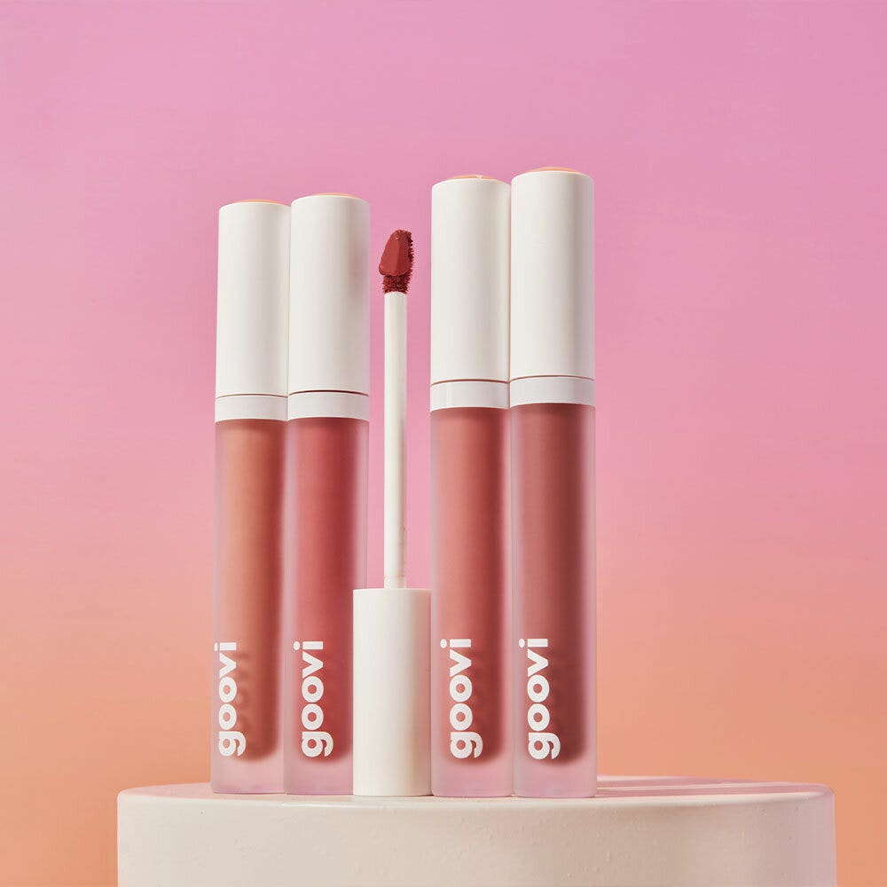 Goovi Rossetto Liquido Matte 01 Perfect Nude-4