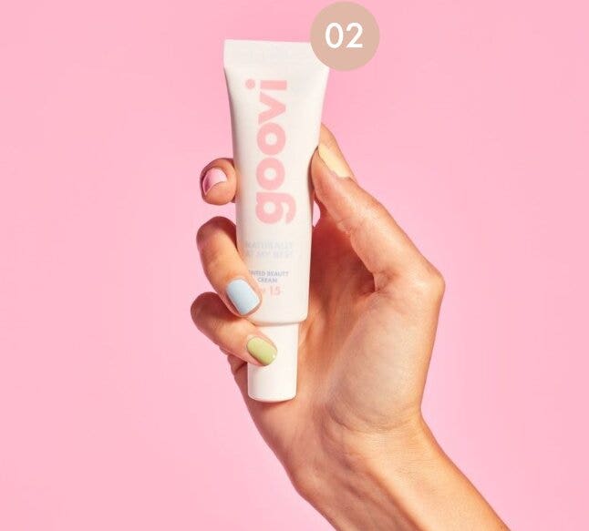 Goovi Tinted Beauty Cream  02 Medium 30ml-1