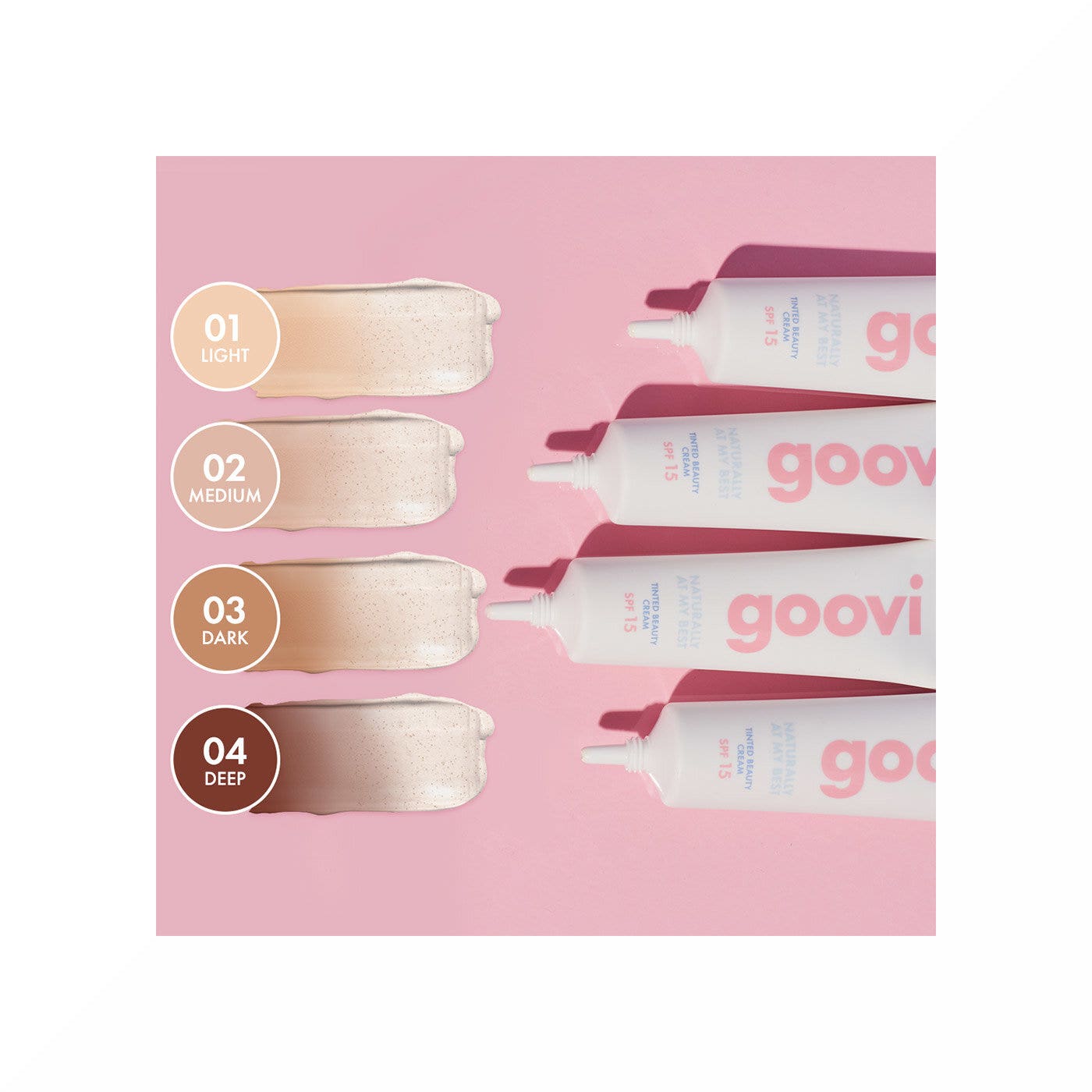 Goovi Tinted Beauty Cream  01 Light 30ml-3