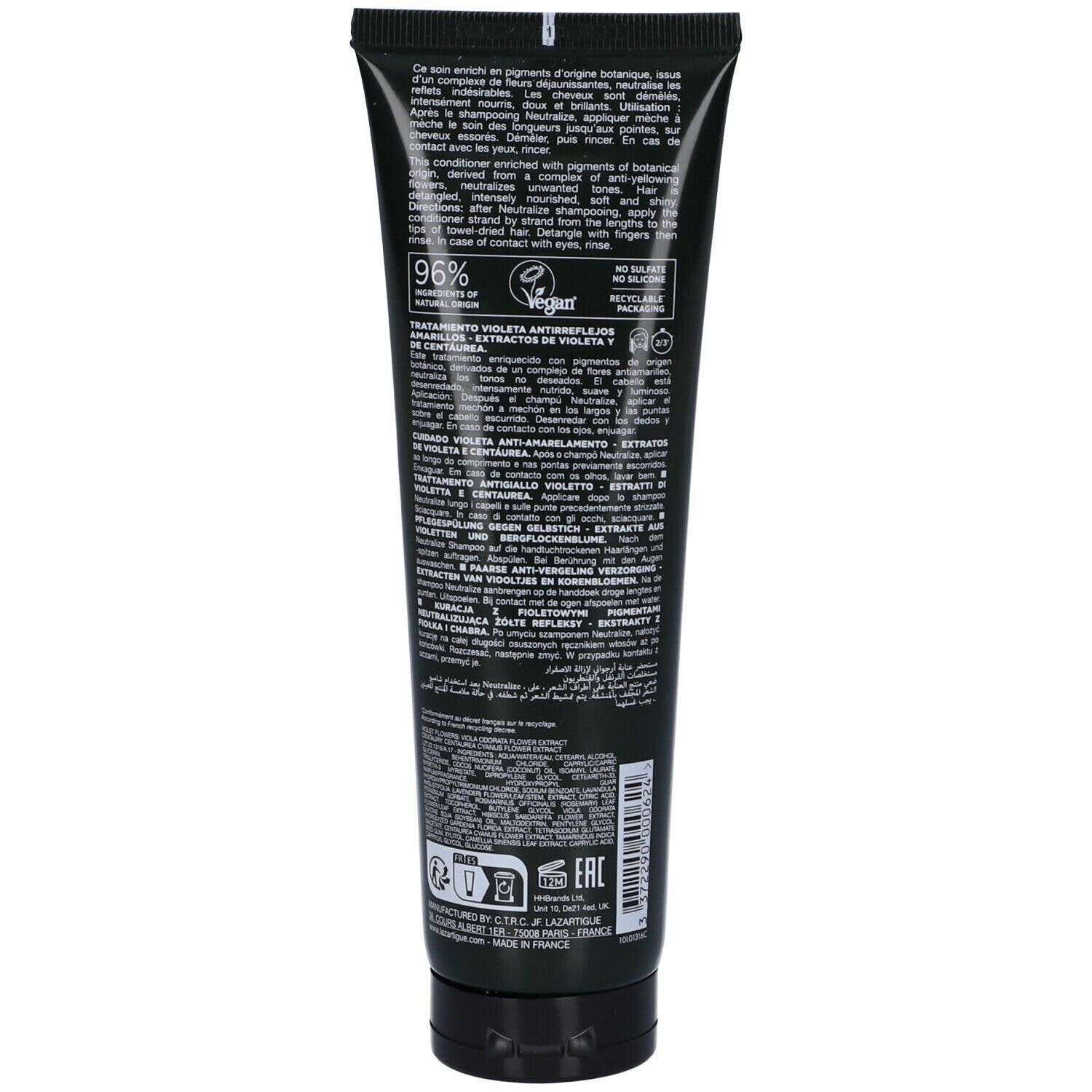 Lazartigue Neutralize Balsamo 150ml-1