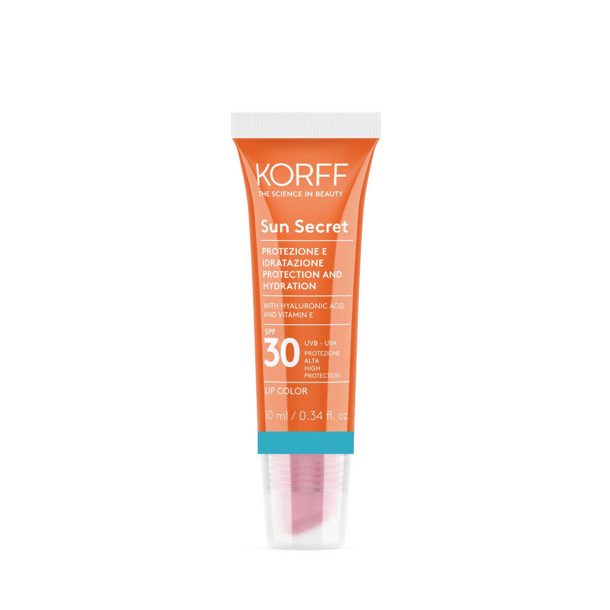 Korff Sun Secret Lip Color SPF30 Transparent Turquoise 10ml-1