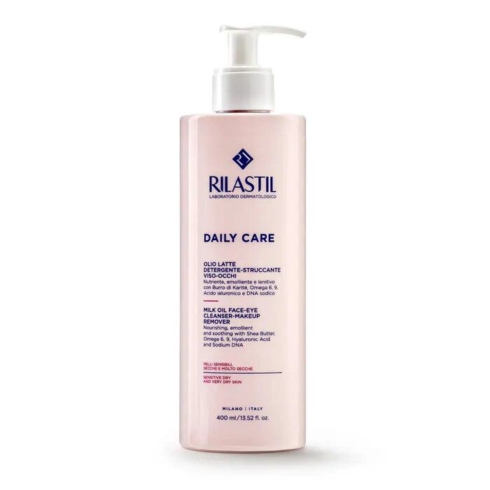 Rilastil Daily Care Olio Latte Detergente Struccante Viso/Occhi 400ml-2