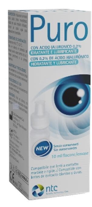 Puro Gocce Oculari Acido Ialuronico 0,2% 10ml-1