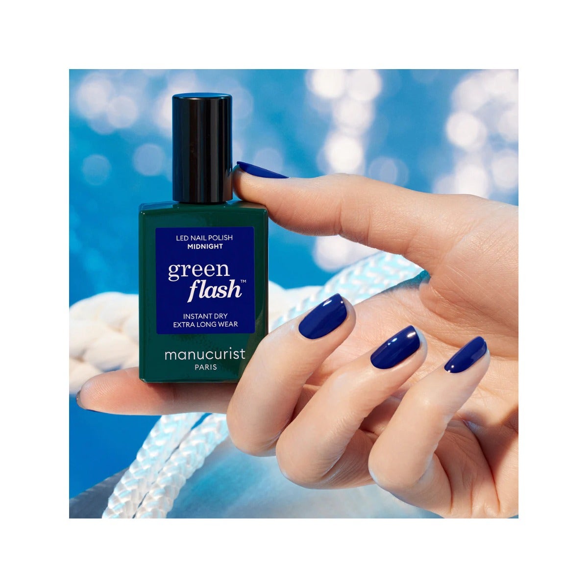 Manucurist Green Flash Smalto Semipermanente Midnight 15ml-2