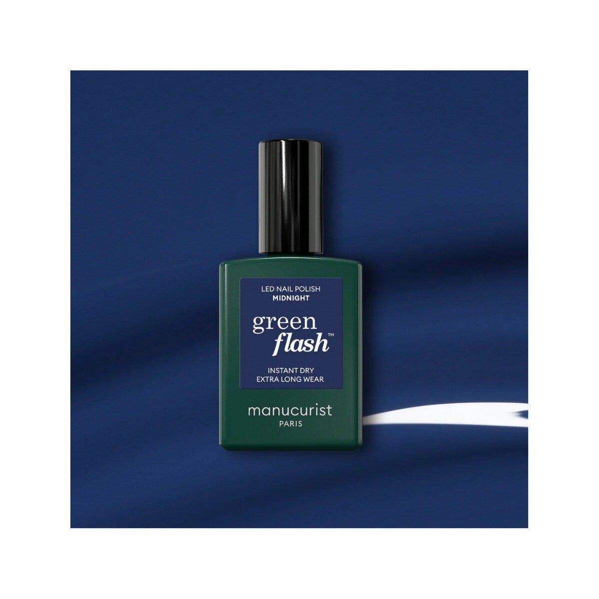 Manucurist Green Flash Smalto Semipermanente Midnight 15ml-3
