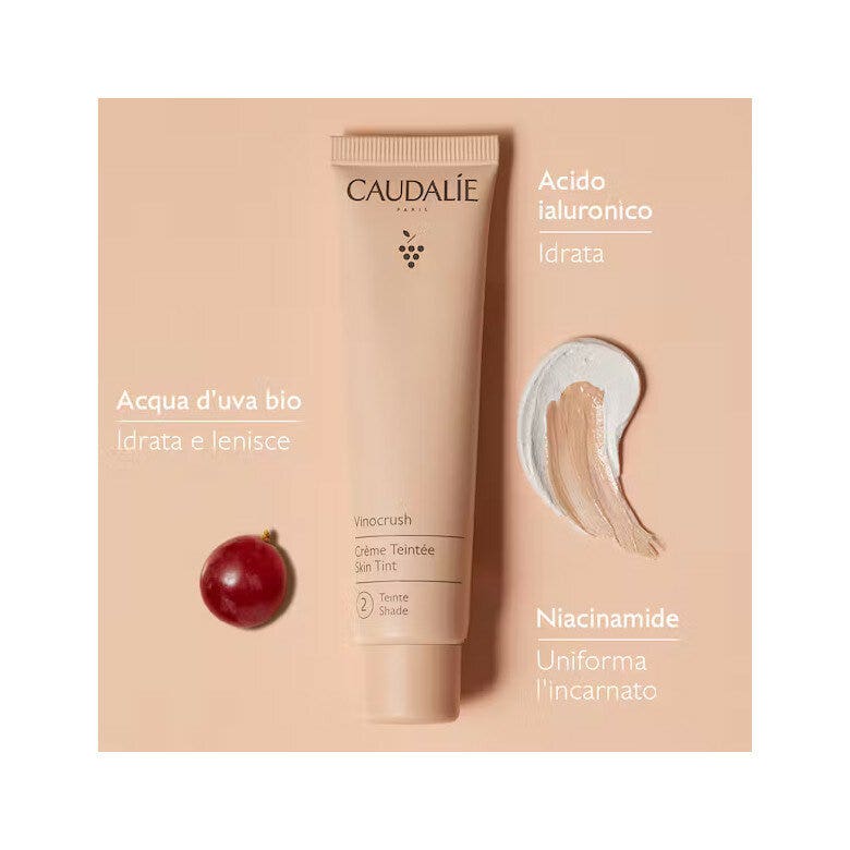 Caudalie Vinocrush Crema Colorata 30ml Tonalità 2-3