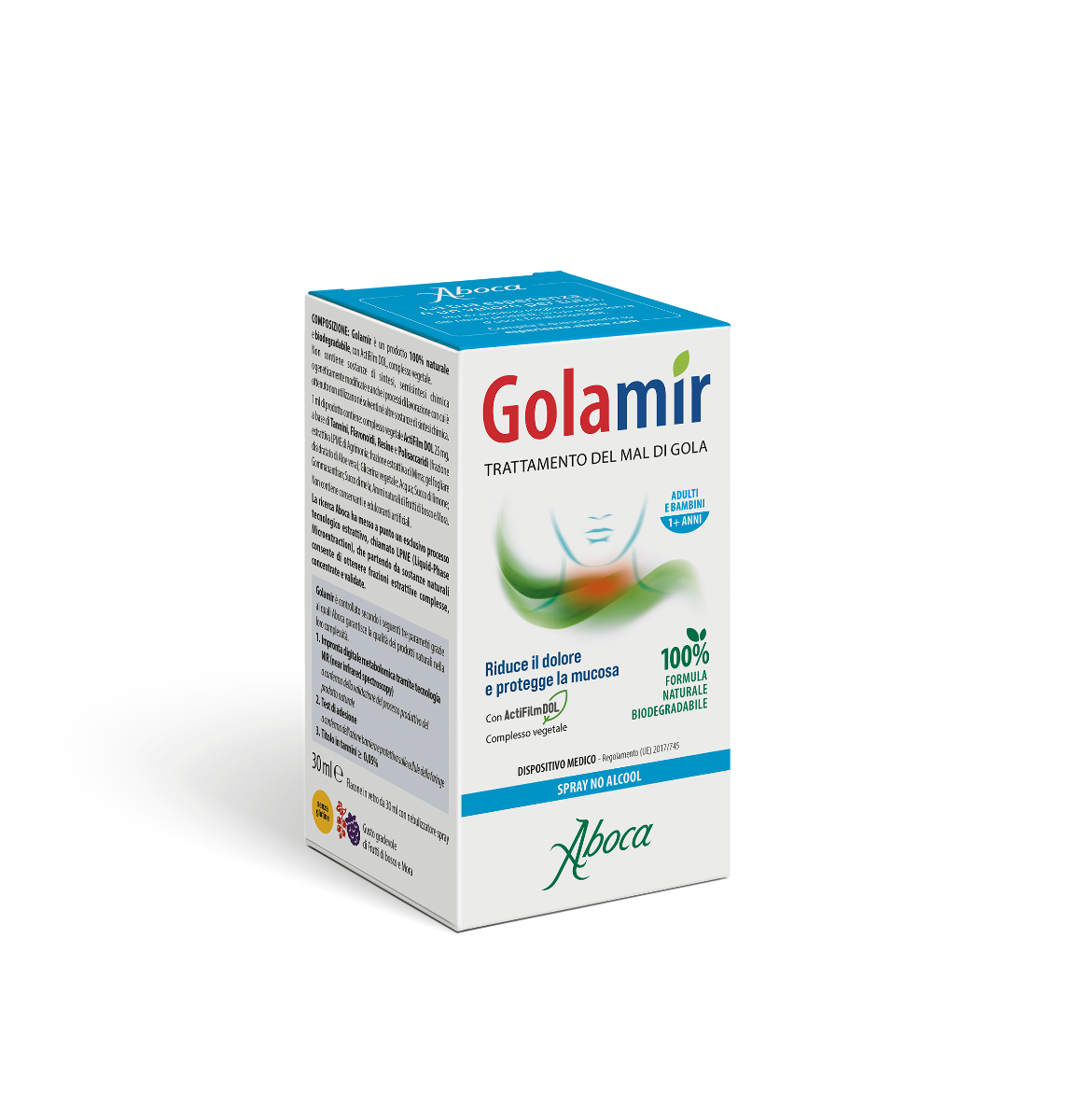 Aboca Golamir Spray No Alcool 30ml-2