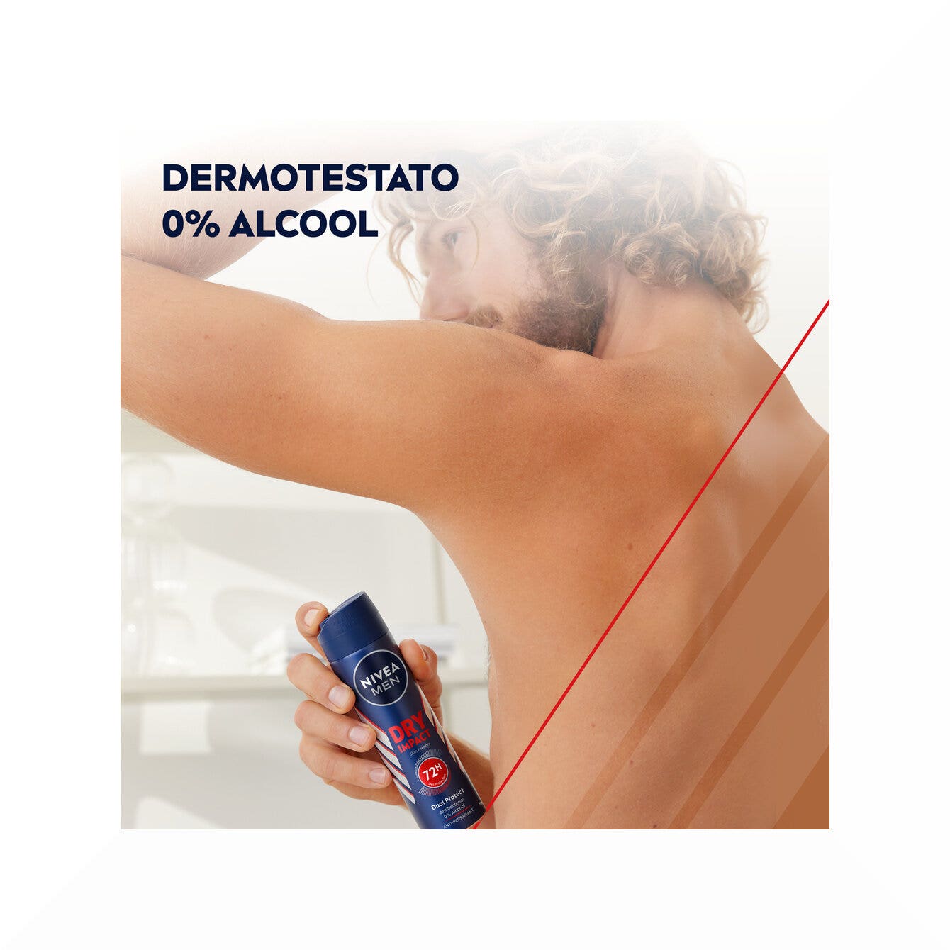 Nivea Men Dry Impact Deodorante Spray Uomo 150ml Per 72h Di Protezione Antitraspirante-7