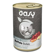 Oasy Wet Dog Grain Free Adult Medium/large Bufalo Lattina 400 g
