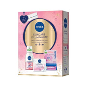 Nivea Skincare Illuminante Cofanetto Crema Viso 50ml Struccante Occhi 125ml Balsamo Labbra 4.8g-1