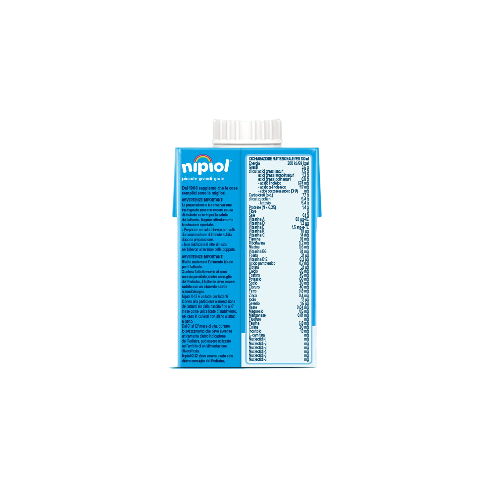 Nipiol Latte 0-12 Mesi Dalla Nascita 500ml-1
