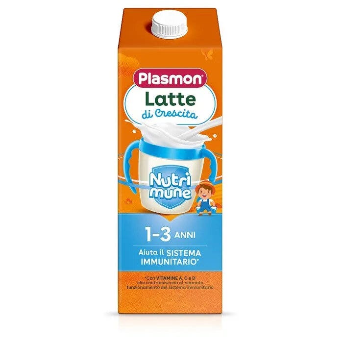 Plasmon Latte Di Crescita Nutrimune 1-3 Anni 6x1 Litro-2